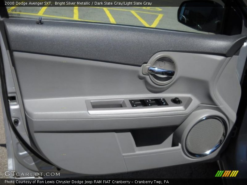 Bright Silver Metallic / Dark Slate Gray/Light Slate Gray 2008 Dodge Avenger SXT