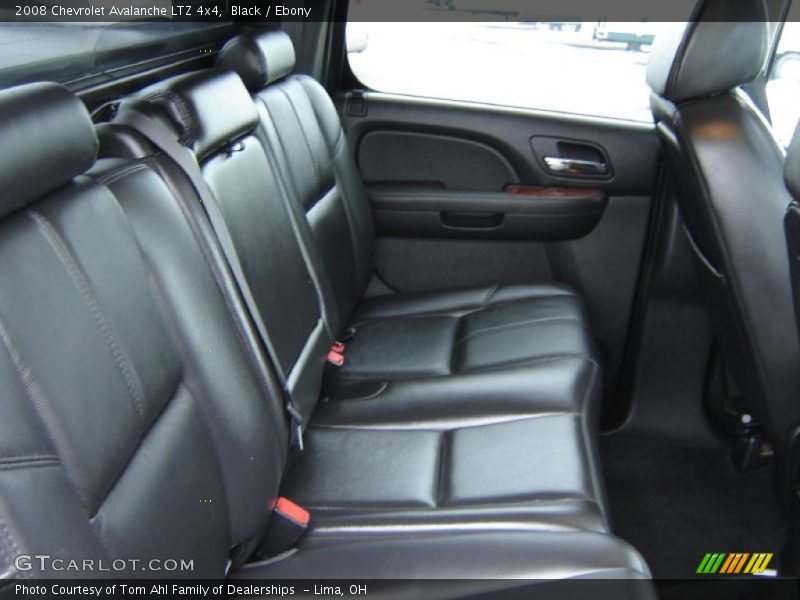Black / Ebony 2008 Chevrolet Avalanche LTZ 4x4
