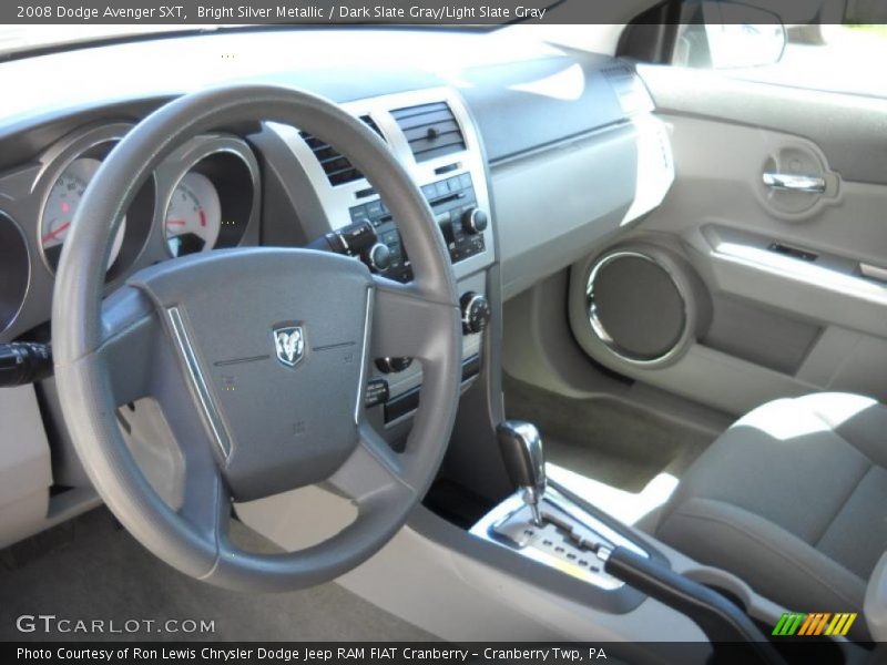 Bright Silver Metallic / Dark Slate Gray/Light Slate Gray 2008 Dodge Avenger SXT