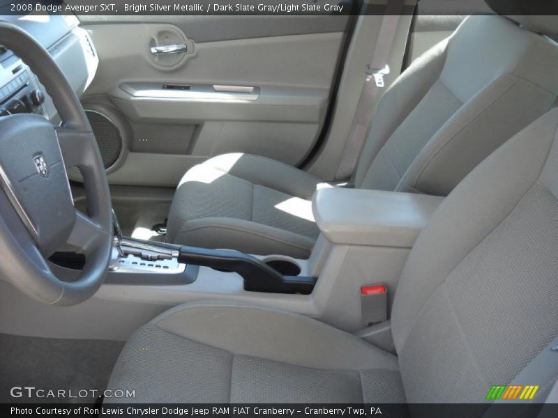 Bright Silver Metallic / Dark Slate Gray/Light Slate Gray 2008 Dodge Avenger SXT