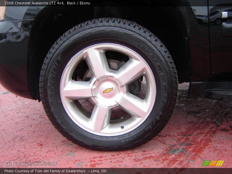 Black / Ebony 2008 Chevrolet Avalanche LTZ 4x4