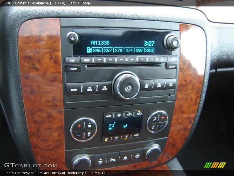 Black / Ebony 2008 Chevrolet Avalanche LTZ 4x4