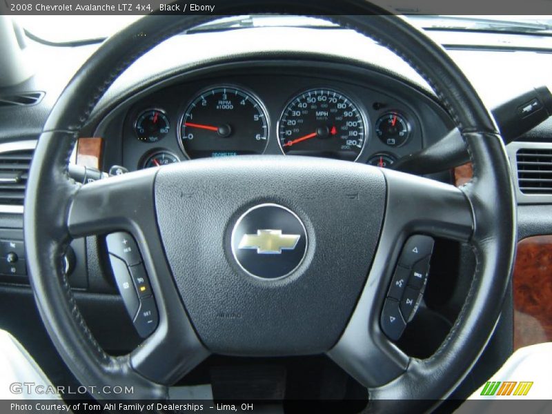 Black / Ebony 2008 Chevrolet Avalanche LTZ 4x4