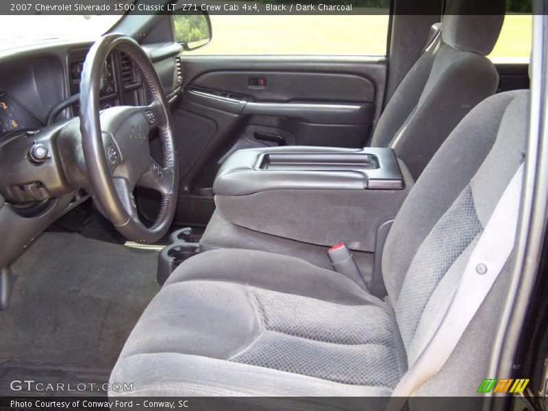 Black / Dark Charcoal 2007 Chevrolet Silverado 1500 Classic LT  Z71 Crew Cab 4x4