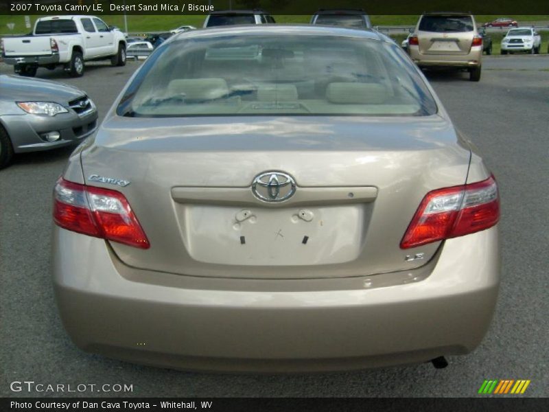 Desert Sand Mica / Bisque 2007 Toyota Camry LE