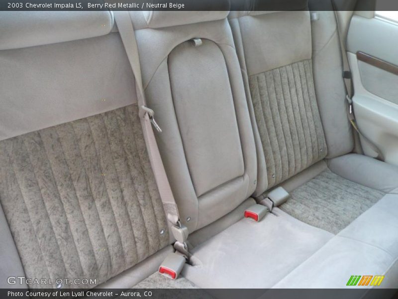 Berry Red Metallic / Neutral Beige 2003 Chevrolet Impala LS