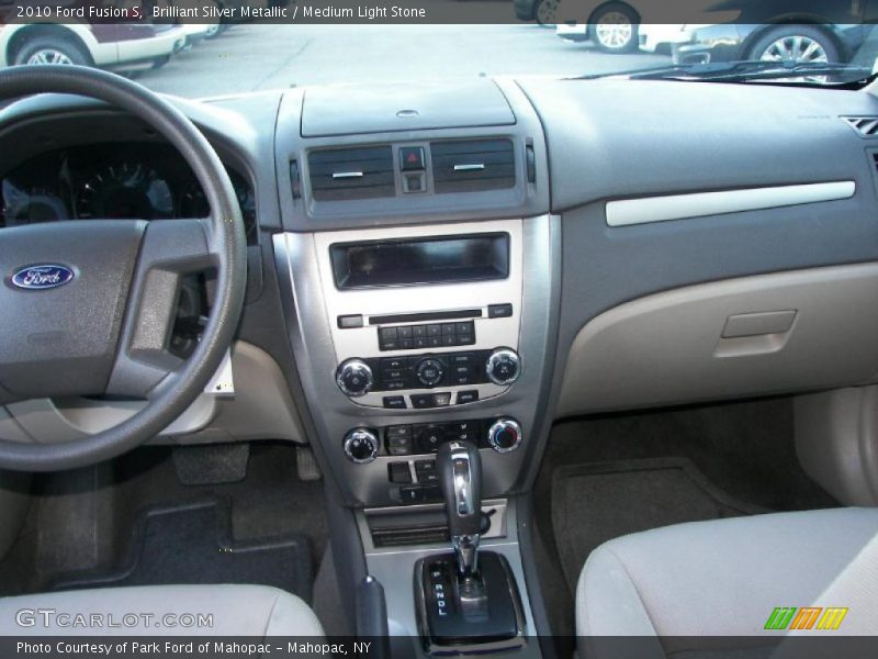 Brilliant Silver Metallic / Medium Light Stone 2010 Ford Fusion S