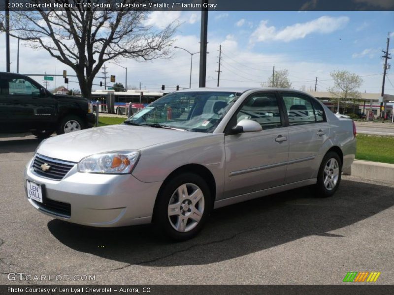 Silverstone Metallic / Titanium Gray 2006 Chevrolet Malibu LT V6 Sedan