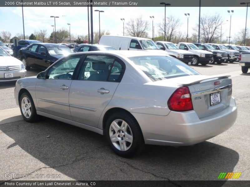 Silverstone Metallic / Titanium Gray 2006 Chevrolet Malibu LT V6 Sedan