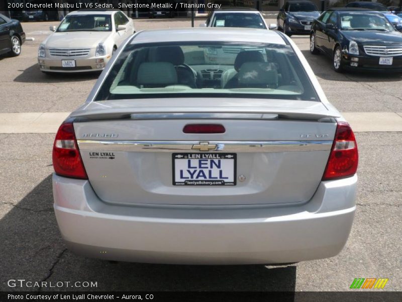 Silverstone Metallic / Titanium Gray 2006 Chevrolet Malibu LT V6 Sedan