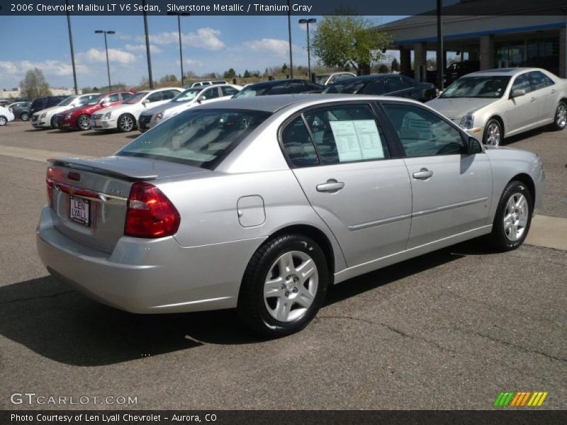 Silverstone Metallic / Titanium Gray 2006 Chevrolet Malibu LT V6 Sedan