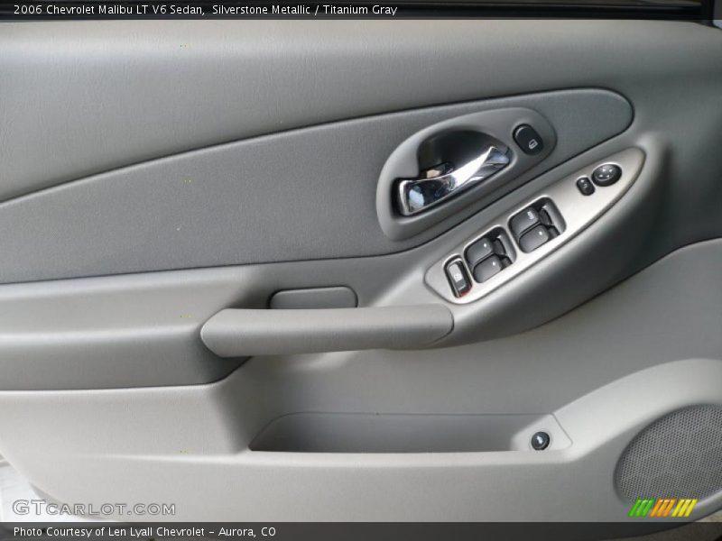 Silverstone Metallic / Titanium Gray 2006 Chevrolet Malibu LT V6 Sedan