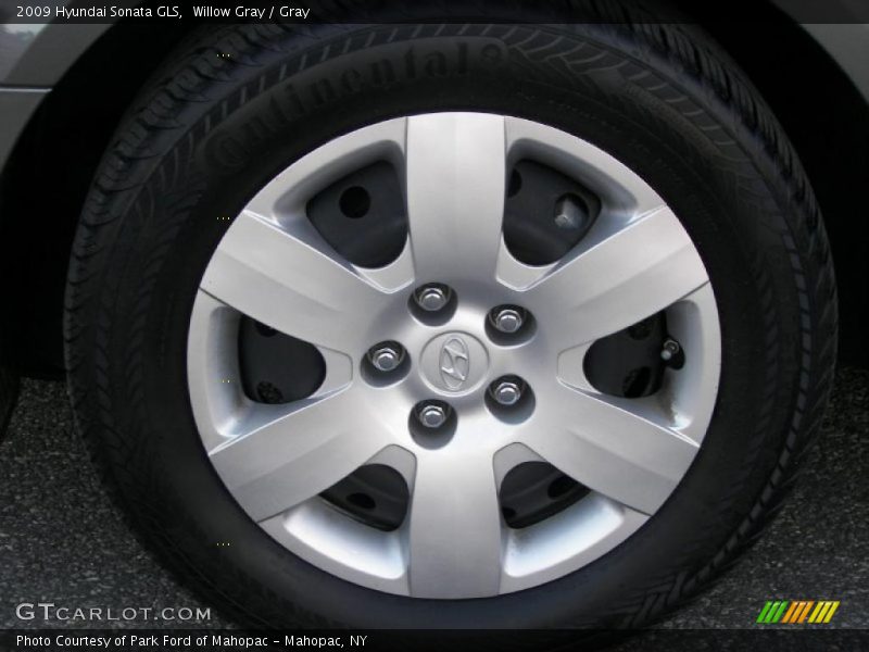 Willow Gray / Gray 2009 Hyundai Sonata GLS