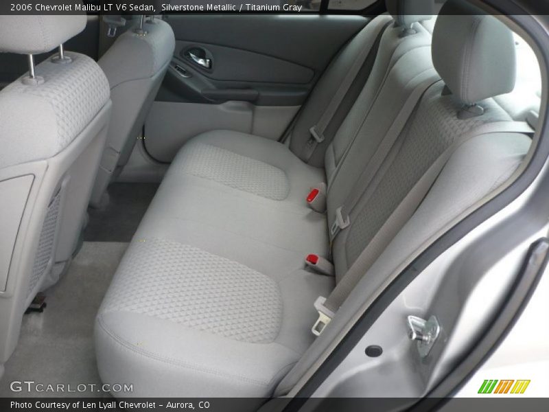 Silverstone Metallic / Titanium Gray 2006 Chevrolet Malibu LT V6 Sedan