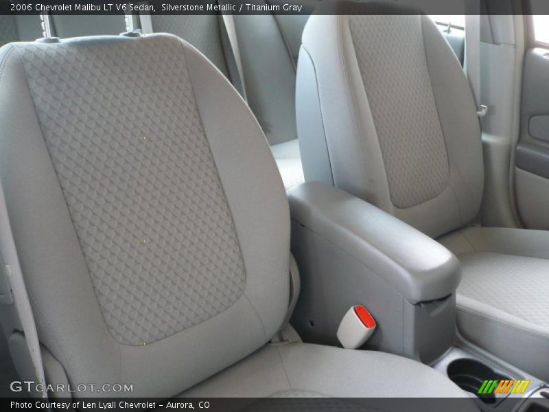 Silverstone Metallic / Titanium Gray 2006 Chevrolet Malibu LT V6 Sedan