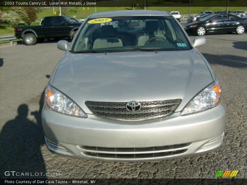 Lunar Mist Metallic / Stone 2003 Toyota Camry LE