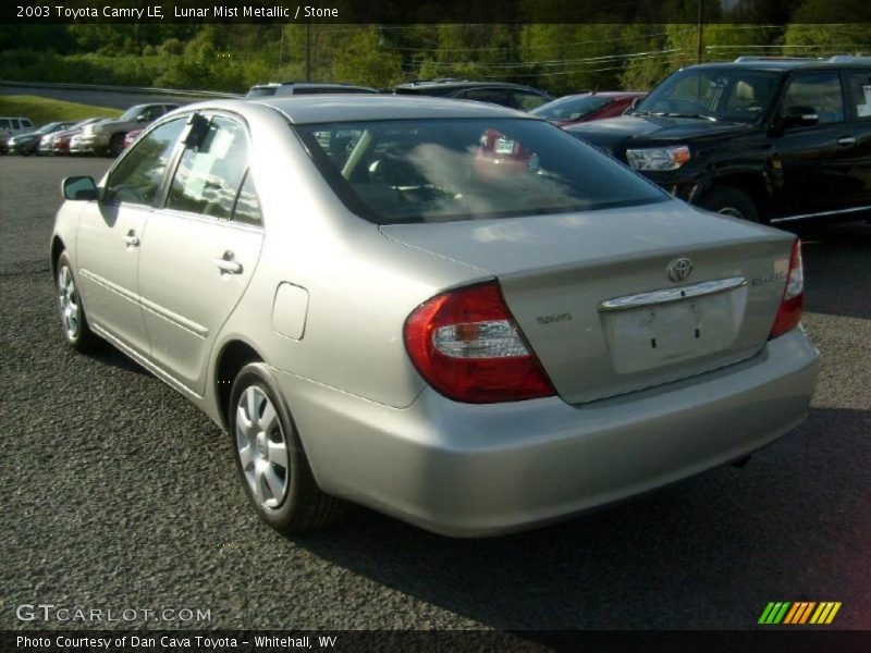 Lunar Mist Metallic / Stone 2003 Toyota Camry LE