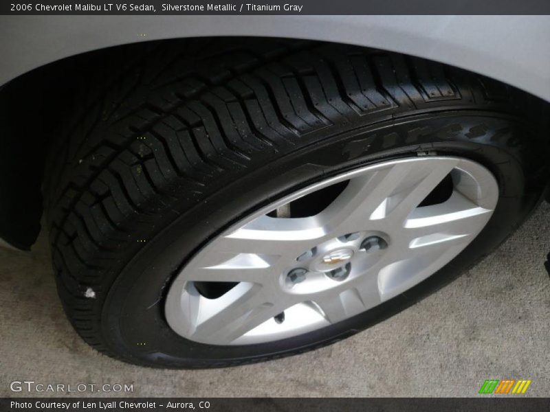 Silverstone Metallic / Titanium Gray 2006 Chevrolet Malibu LT V6 Sedan