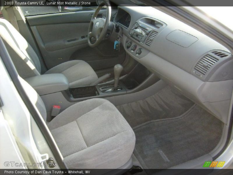 Lunar Mist Metallic / Stone 2003 Toyota Camry LE