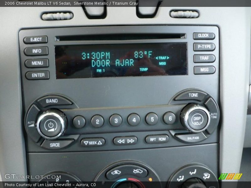 Silverstone Metallic / Titanium Gray 2006 Chevrolet Malibu LT V6 Sedan
