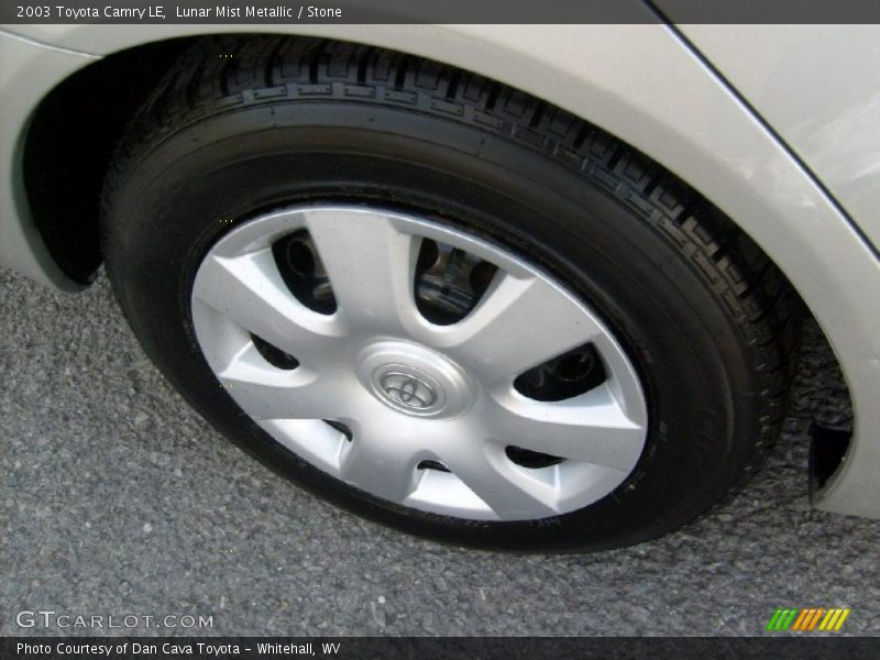 Lunar Mist Metallic / Stone 2003 Toyota Camry LE