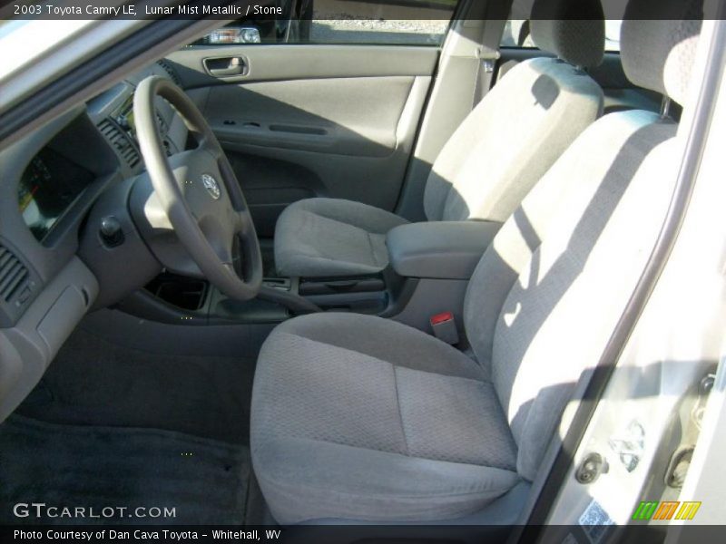 Lunar Mist Metallic / Stone 2003 Toyota Camry LE