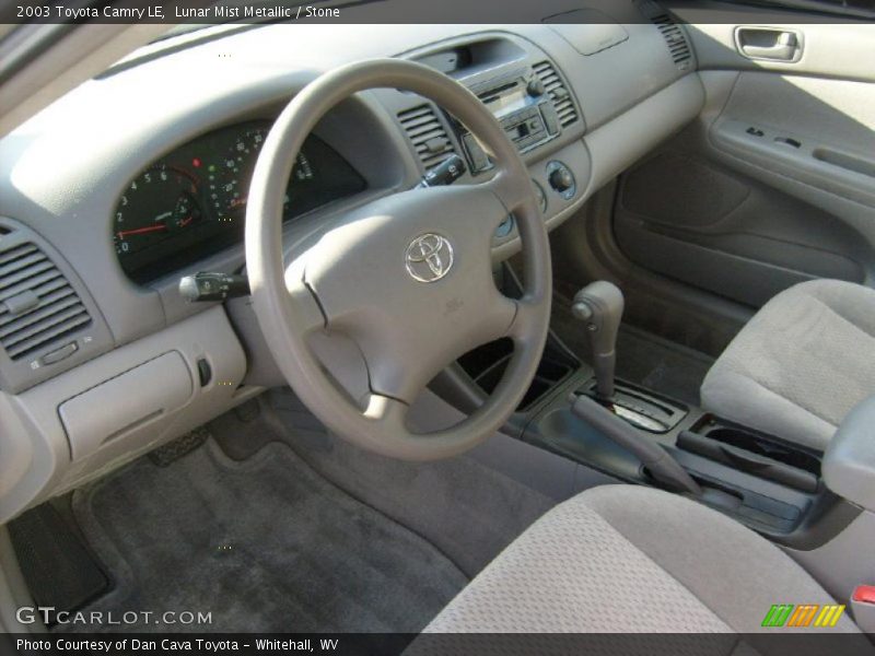 Lunar Mist Metallic / Stone 2003 Toyota Camry LE