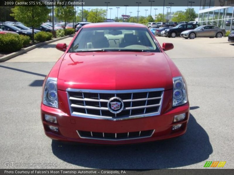 Crystal Red / Cashmere 2009 Cadillac STS V6