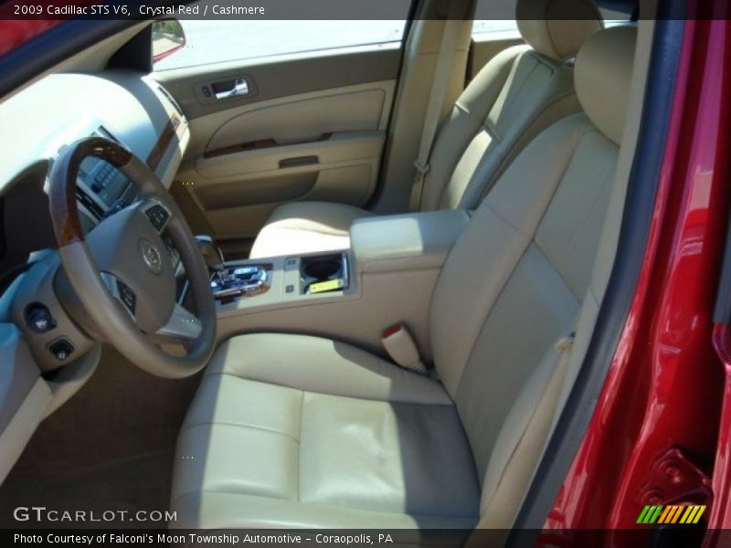 Crystal Red / Cashmere 2009 Cadillac STS V6