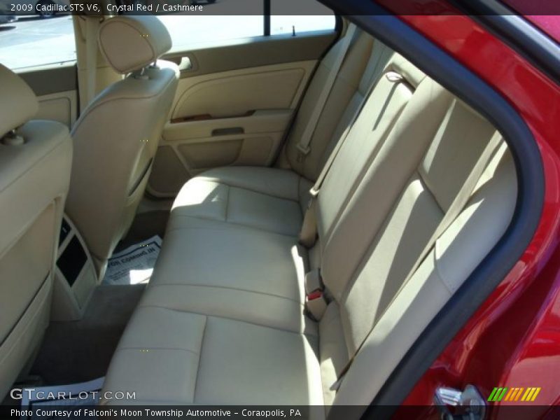 Crystal Red / Cashmere 2009 Cadillac STS V6