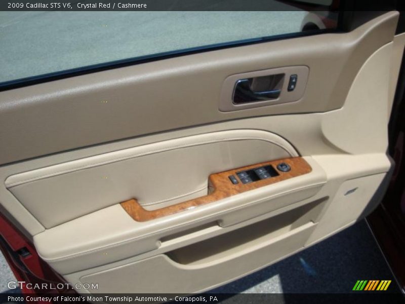 Crystal Red / Cashmere 2009 Cadillac STS V6