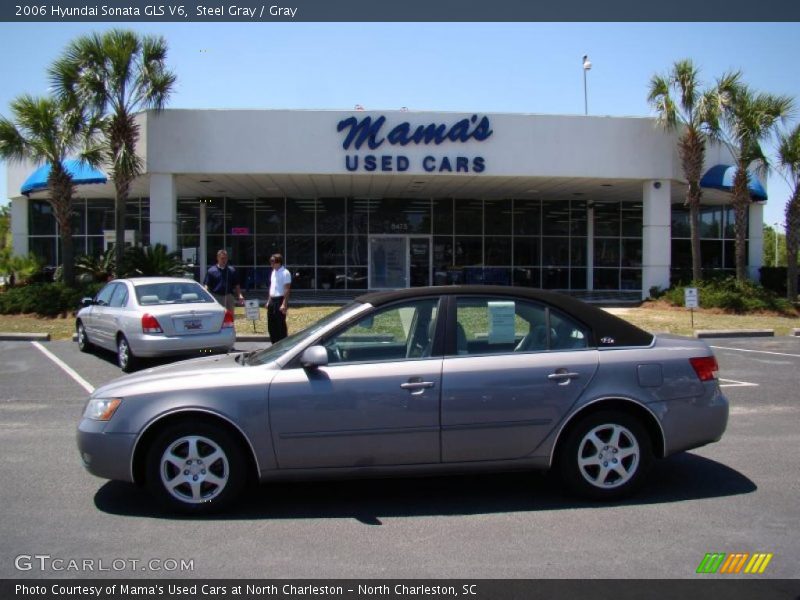 Steel Gray / Gray 2006 Hyundai Sonata GLS V6