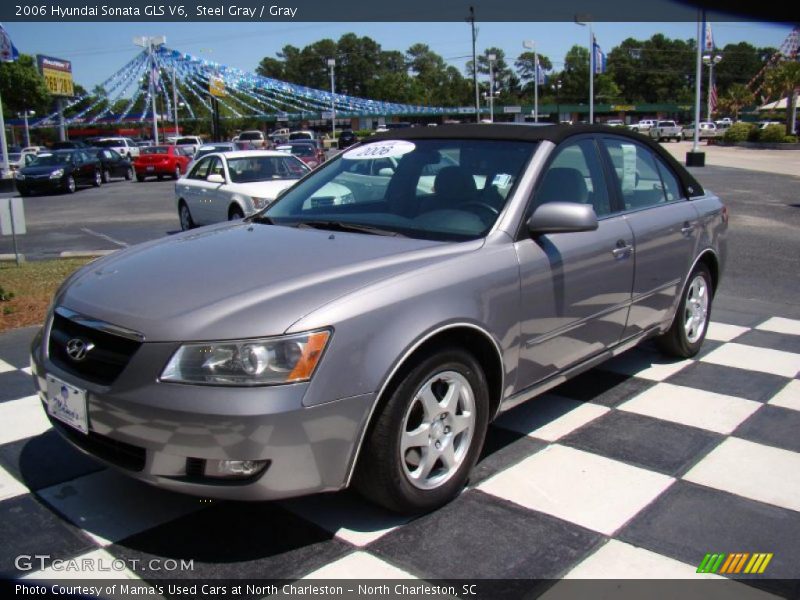 Steel Gray / Gray 2006 Hyundai Sonata GLS V6