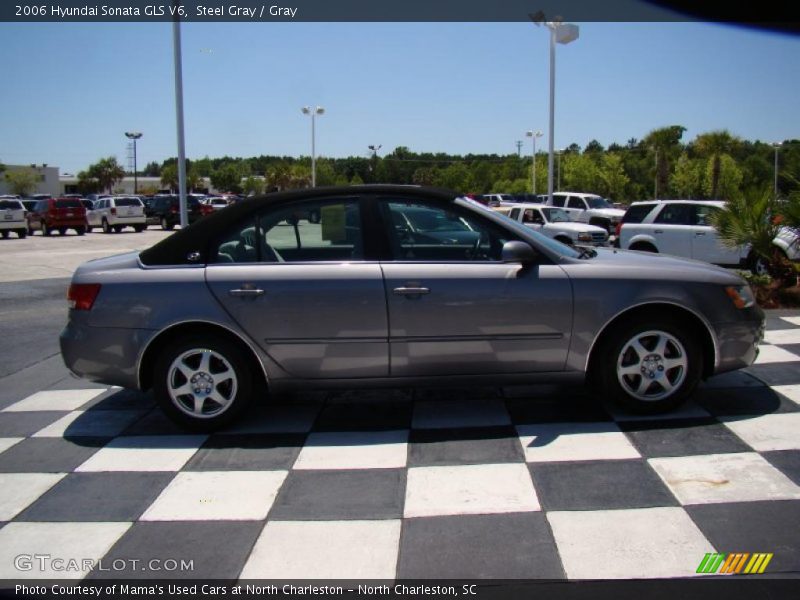 Steel Gray / Gray 2006 Hyundai Sonata GLS V6