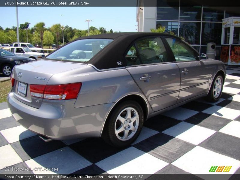 Steel Gray / Gray 2006 Hyundai Sonata GLS V6