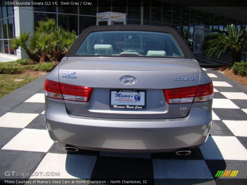 Steel Gray / Gray 2006 Hyundai Sonata GLS V6