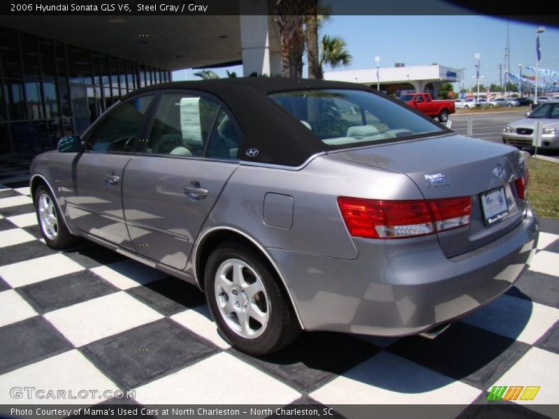 Steel Gray / Gray 2006 Hyundai Sonata GLS V6