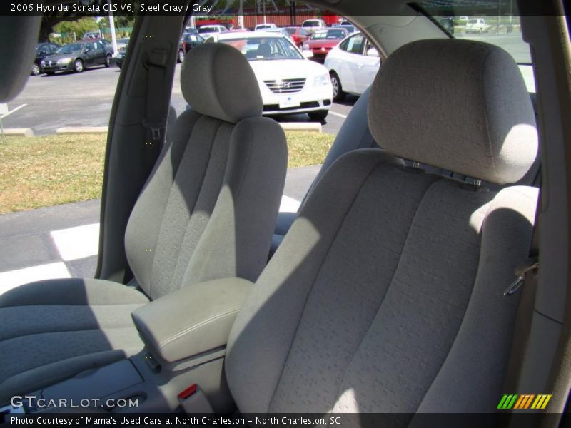 Steel Gray / Gray 2006 Hyundai Sonata GLS V6