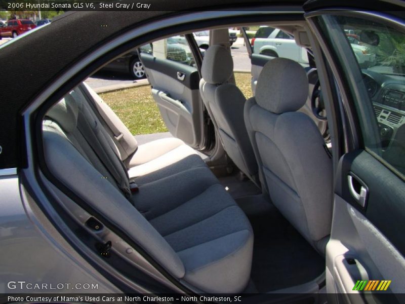 Steel Gray / Gray 2006 Hyundai Sonata GLS V6