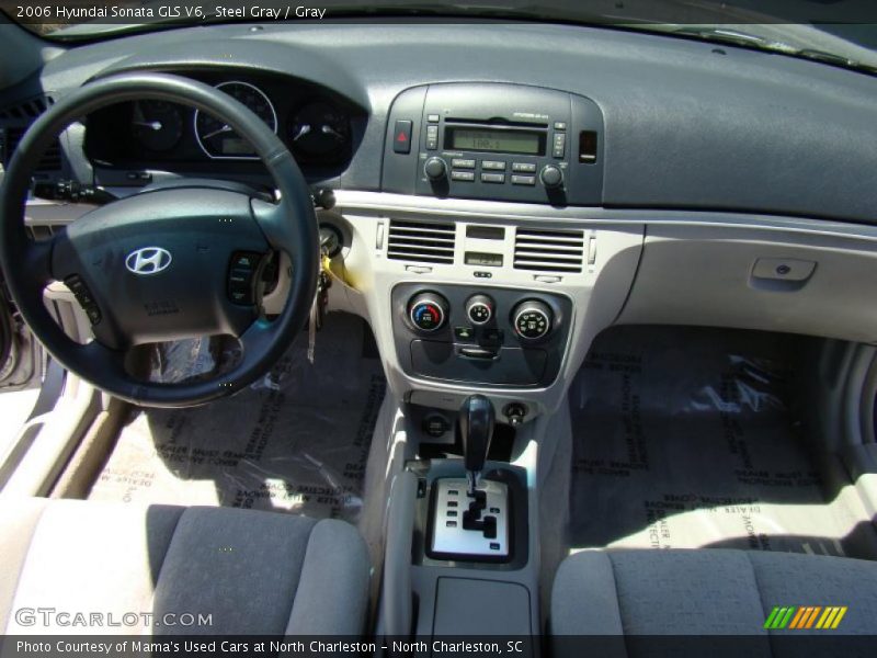 Steel Gray / Gray 2006 Hyundai Sonata GLS V6
