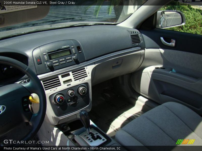 Steel Gray / Gray 2006 Hyundai Sonata GLS V6