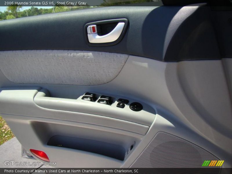 Steel Gray / Gray 2006 Hyundai Sonata GLS V6