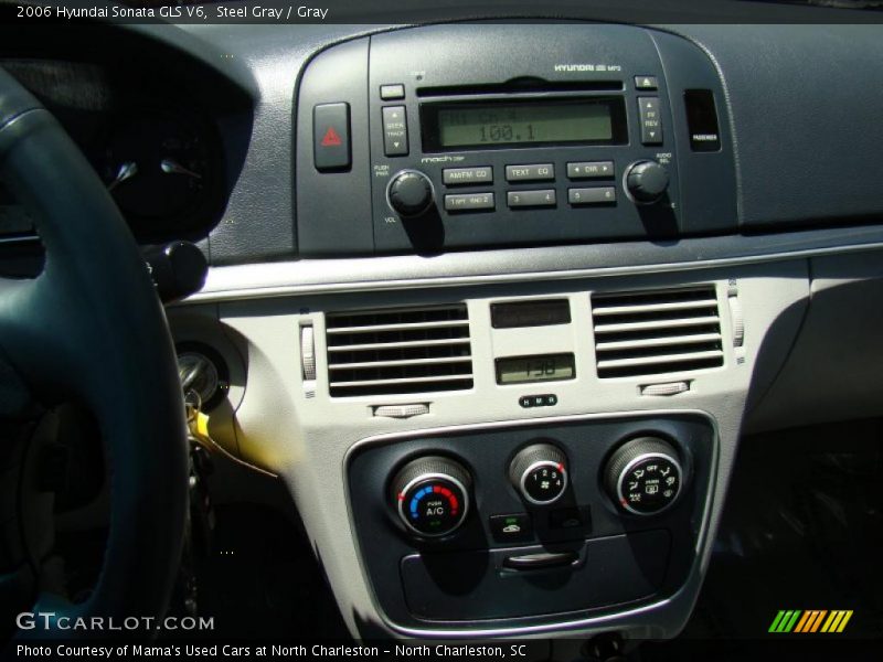 Steel Gray / Gray 2006 Hyundai Sonata GLS V6