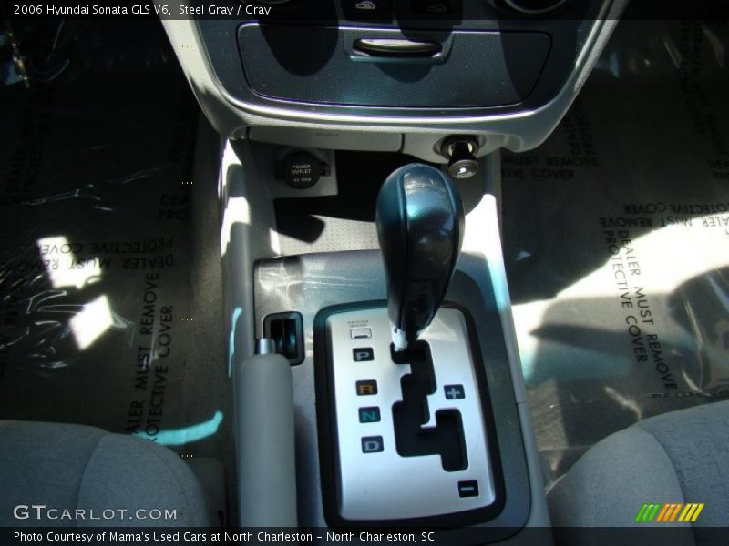 Steel Gray / Gray 2006 Hyundai Sonata GLS V6