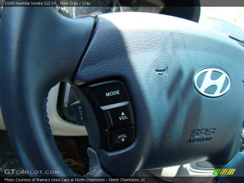Steel Gray / Gray 2006 Hyundai Sonata GLS V6
