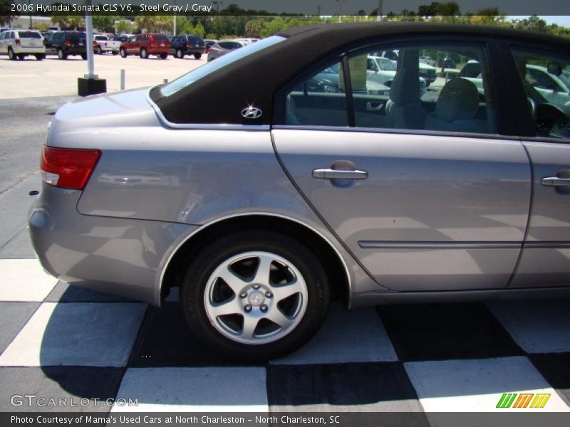 Steel Gray / Gray 2006 Hyundai Sonata GLS V6