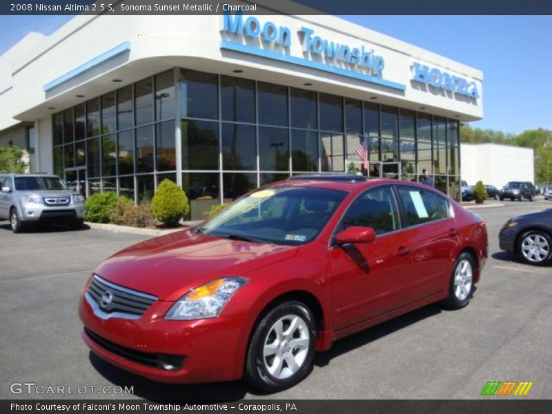 Sonoma Sunset Metallic / Charcoal 2008 Nissan Altima 2.5 S