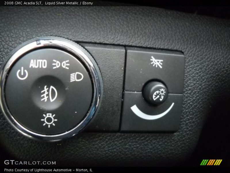 Liquid Silver Metallic / Ebony 2008 GMC Acadia SLT