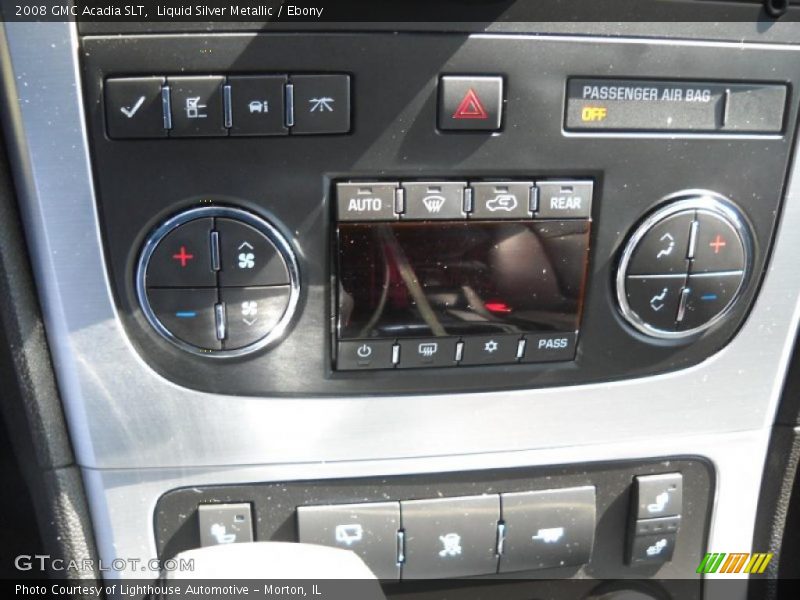 Liquid Silver Metallic / Ebony 2008 GMC Acadia SLT