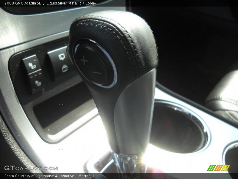 Liquid Silver Metallic / Ebony 2008 GMC Acadia SLT